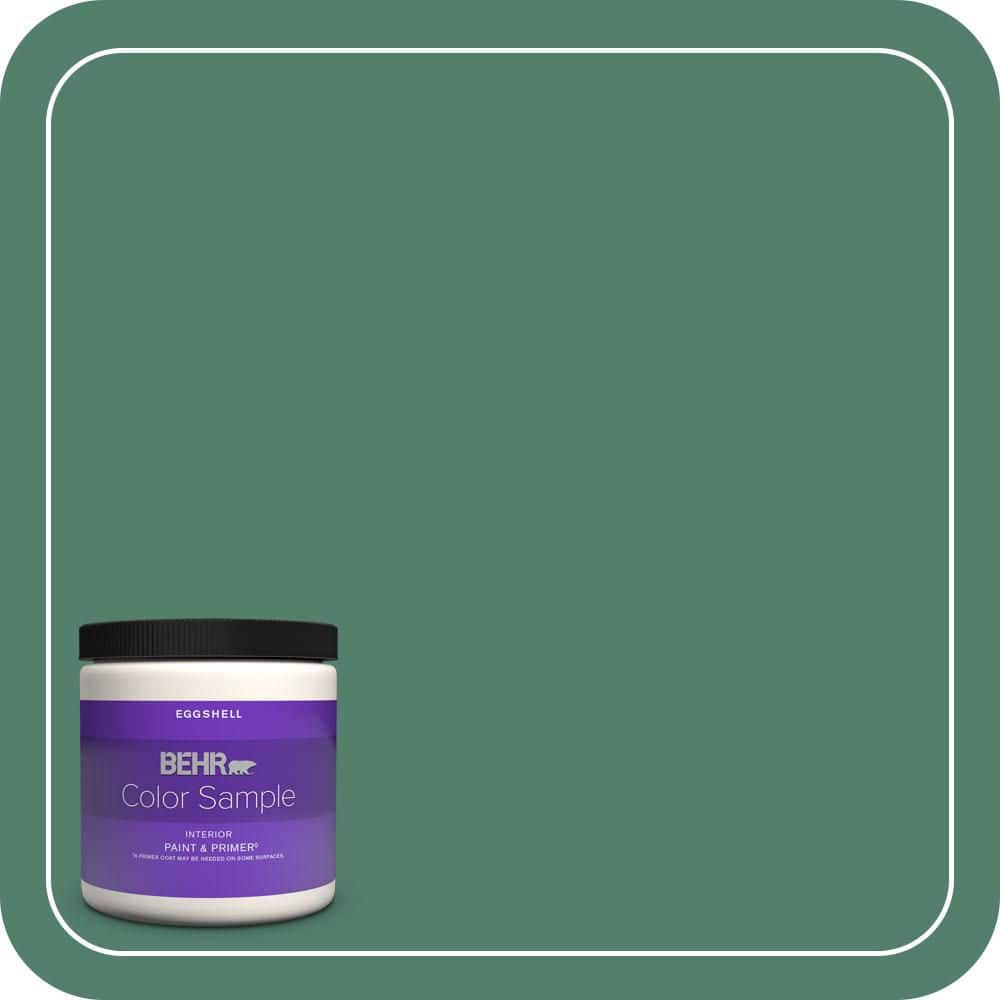 BEHR PREMIUM PLUS #M430-6 Park Bench Enamel & Primer Color Sample