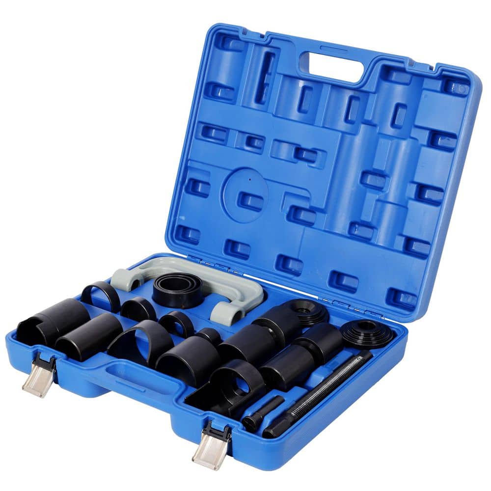 maocao hoom 21-Pcs Heavy Duty Ball Joint Removal Kit,Upper and Lower Automotive Ball Joint Press Removal Tool Kit, Blue Plastic Case (2)