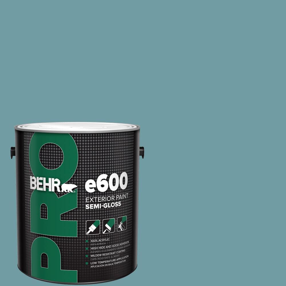 BEHR PRO 1 gal. #PPU13-07 Voyage Semi-Gloss Exterior Paint