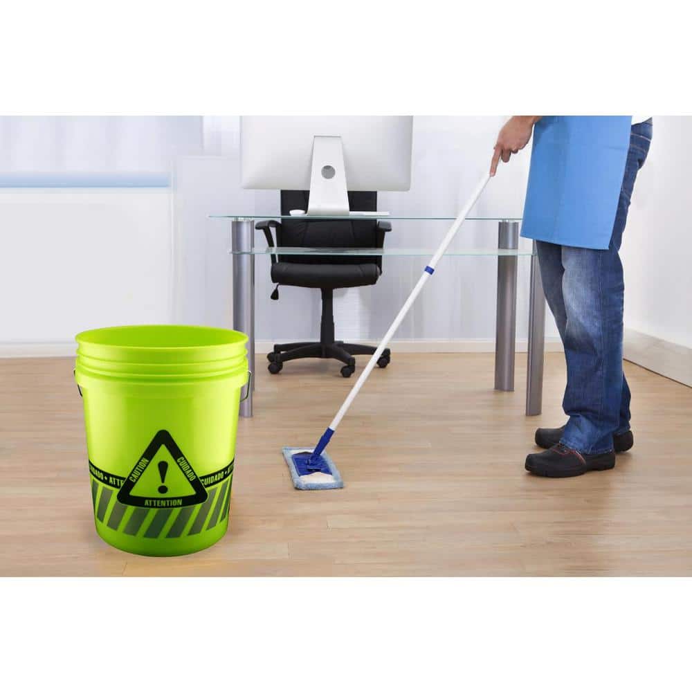 Leaktite 5 gal. Reflective Caution Bucket (4)