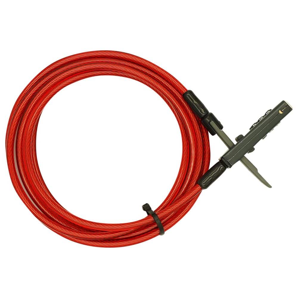 DoubleLock Otter-6, 10 ft. x 6mm Outdoor Tether Cable Combination Lock (1)