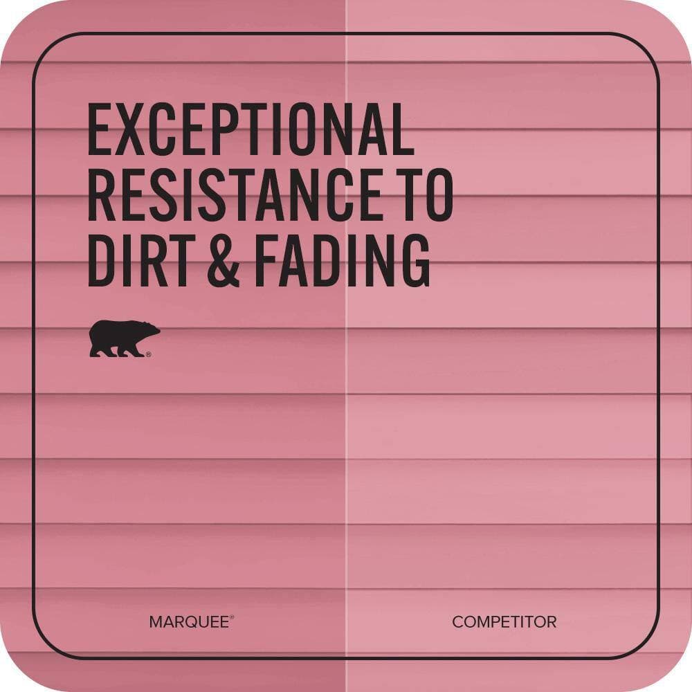 BEHR MARQUEE 1 gal. #P140-4 I Pink I Can Flat Exterior Paint & Primer (4)