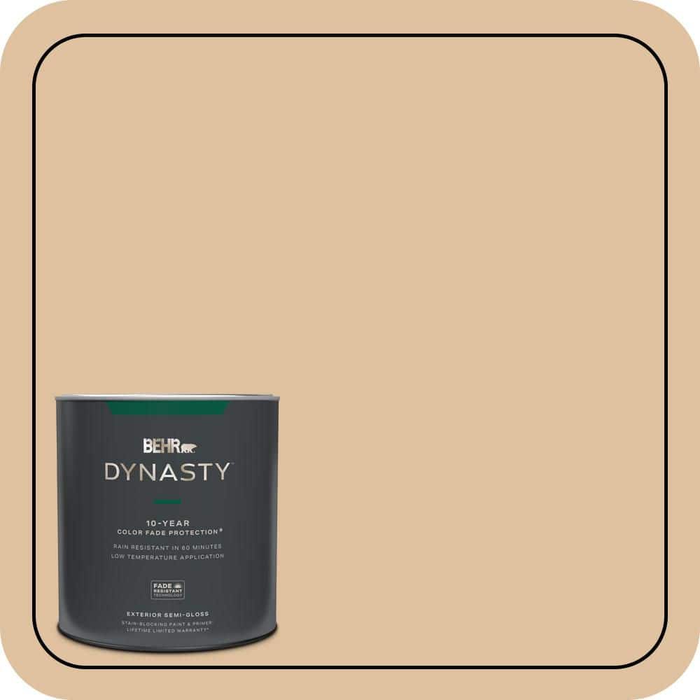 BEHR DYNASTY 1 qt. #S290-3 Slender Reed Semi-Gloss Enamel Exterior Stain-Blocking Paint & Primer