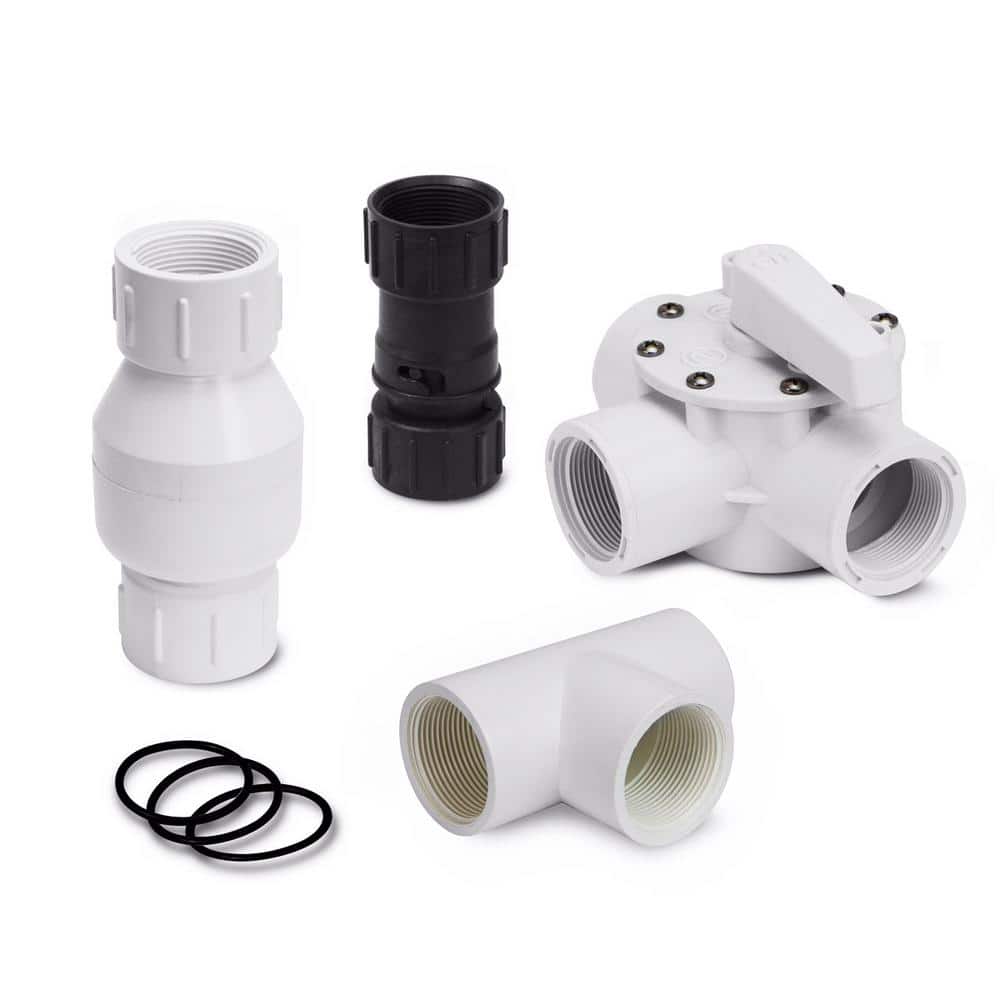 XtremepowerUS Swimming Pool Above Ground Diverter Kit Solar Panel Heating System Connector (1)
