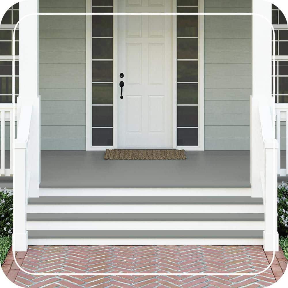 BEHR PREMIUM #BXC-66 Textured Low-Lustre Enamel Interior/Exterior Porch and Patio Anti-Slip Floor Paint (2)
