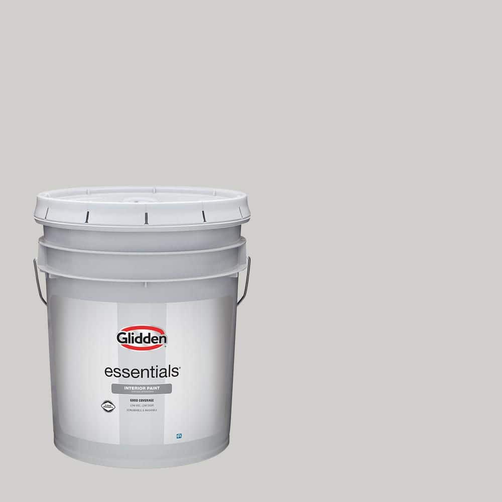 Glidden Essentials 5 gal. PPG0997-1 Allegheny River Semi-Gloss Interior Paint