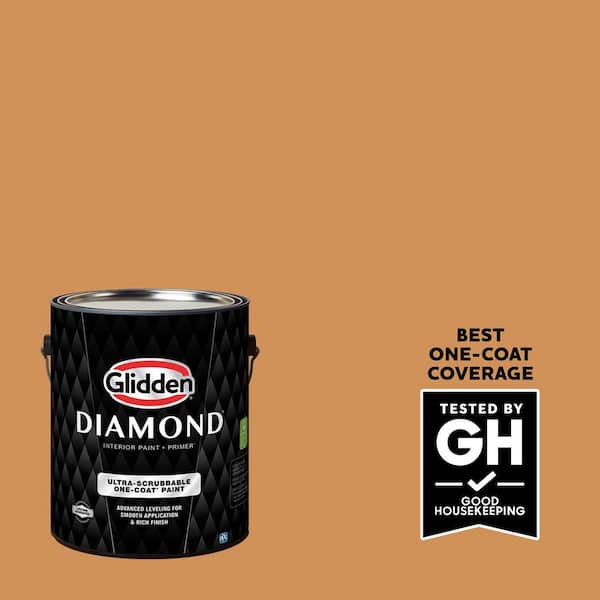 Glidden Diamond 1 gal. PPG1202-6 Polo Pony Satin Interior Paint with Primer (2)