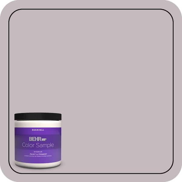 BEHR PREMIUM PLUS 8 oz. #N110-2 Mulberry Stain Eggshell Enamel Interior Paint & Primer Color Sample (2)