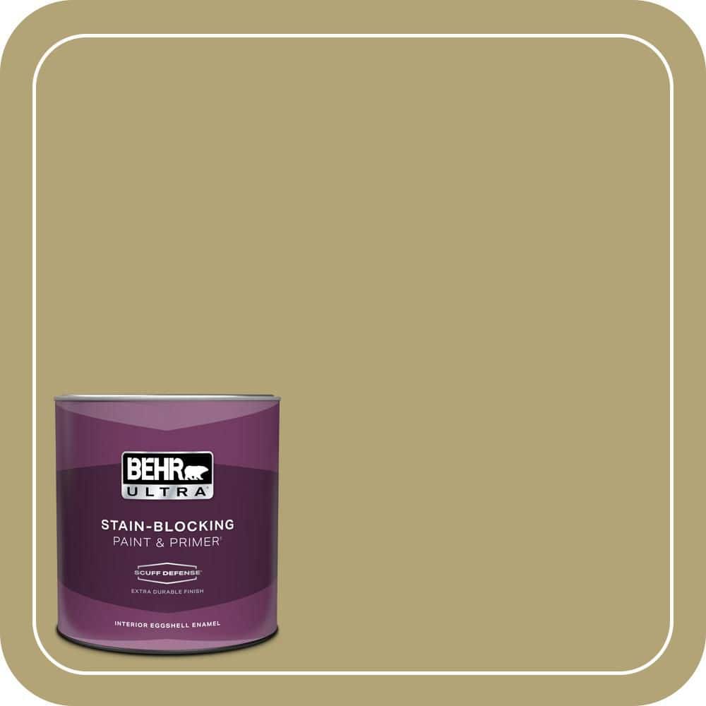 BEHR ULTRA 1 qt. #PMD-101 Green Fig Extra Durable Eggshell Enamel Interior Paint & Primer