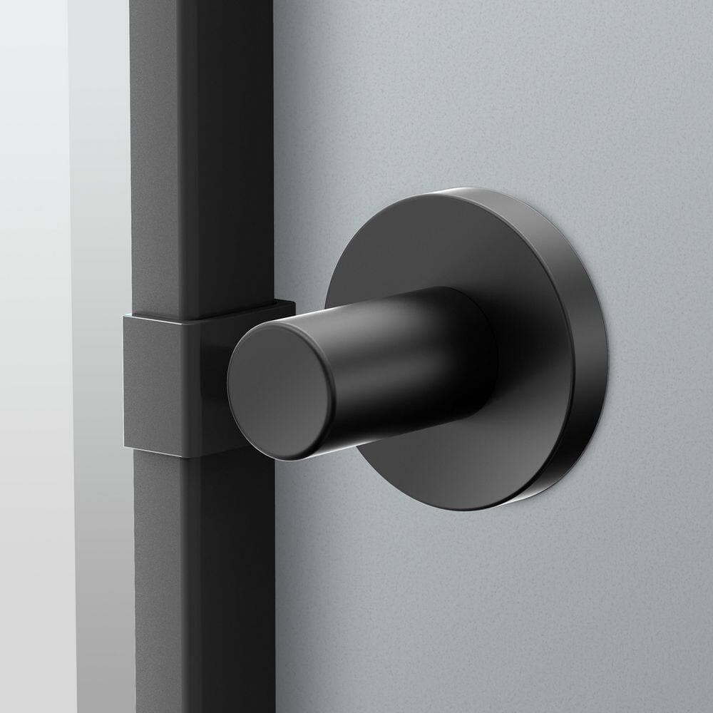 Gatco Reveal 28.38 in. W x 33 in. H Large Oval Framed Beveled Wall Bathroom Vanity Mirror in Matte Black (3)