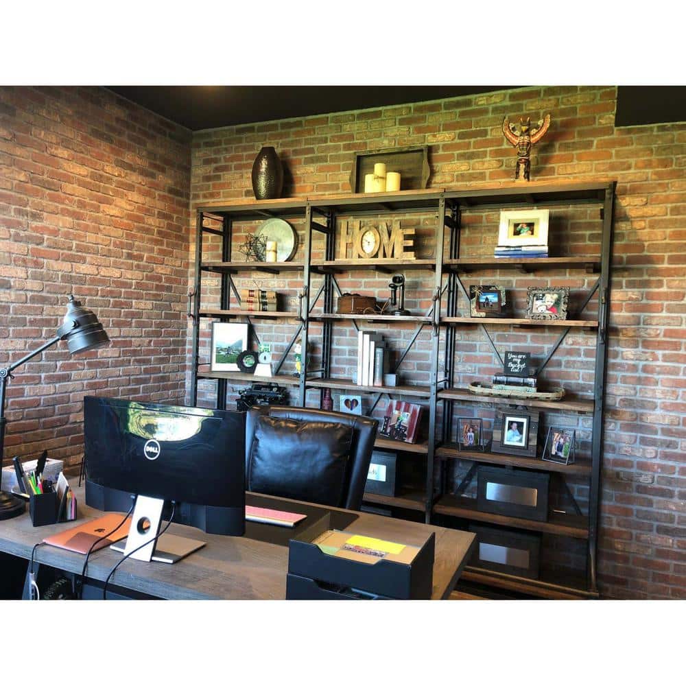 Old Mill Brick 7 .625 in. x 2.25 in. x 0.5 in. Citadel Thin Brick Singles (Box of 50-Bricks) (2)