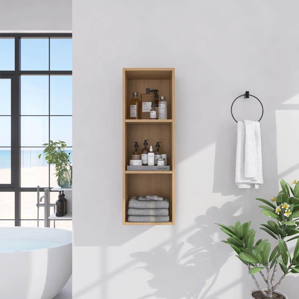 UPIKER 12 Inch Small Wall Mounted Storage Shelves, Suitable For Small Bathroom, Study, Storage Room (1)