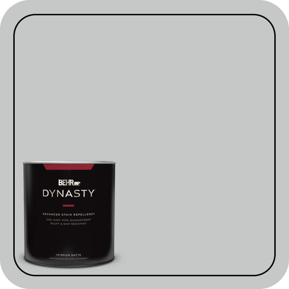 BEHR DYNASTY 1 qt. #N450-2 Zero Gravity Matte Interior Stain-Blocking Paint & Primer