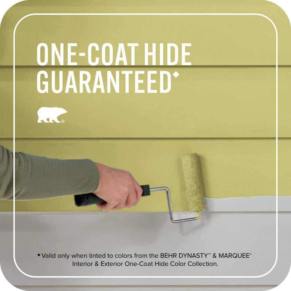 BEHR MARQUEE 5 gal. #P350-5 Go Go Lime Flat Exterior Paint & Primer (3)