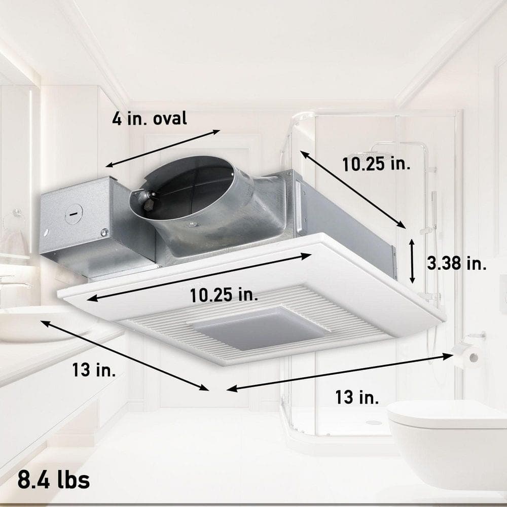 Panasonic WhisperValue DC Exhaust Fan/LED Light and Night Light (3)