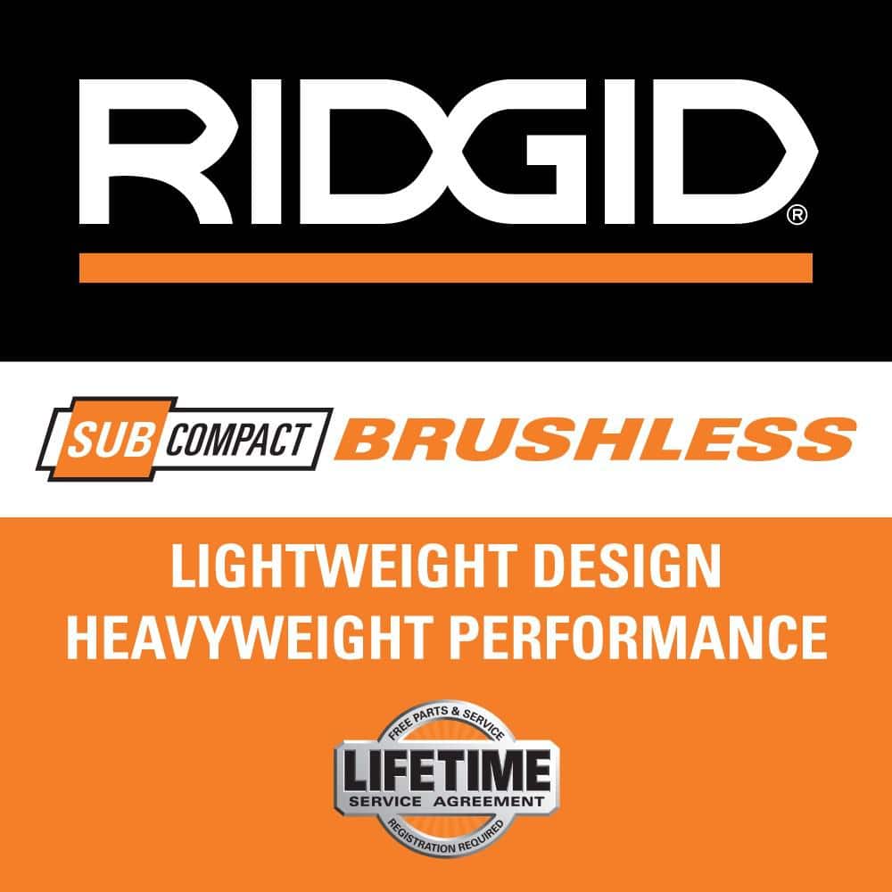 RIDGID 18V SubCompact Brushless Cordless 3 in. Multi-Material Saw (Tool Only) with (6) Cutting Wheels (2)