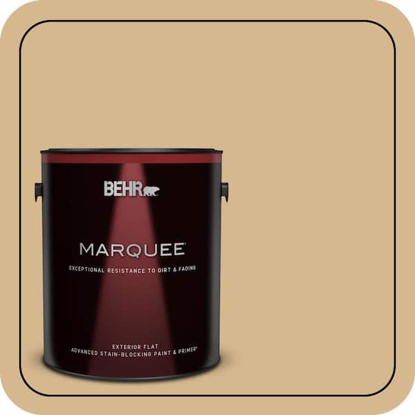 BEHR PREMIUM PLUS #BXC-34 Mineral Yellow Enamel Low Odor & Primer (4)