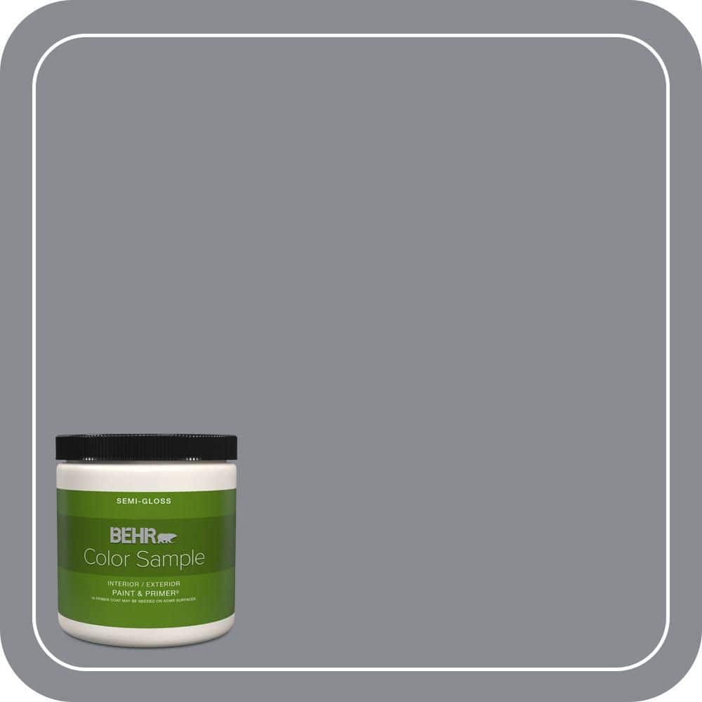 BEHR PREMIUM PLUS #PMD-73 Ancient Pewter Enamel Low Odor & Primer (1)