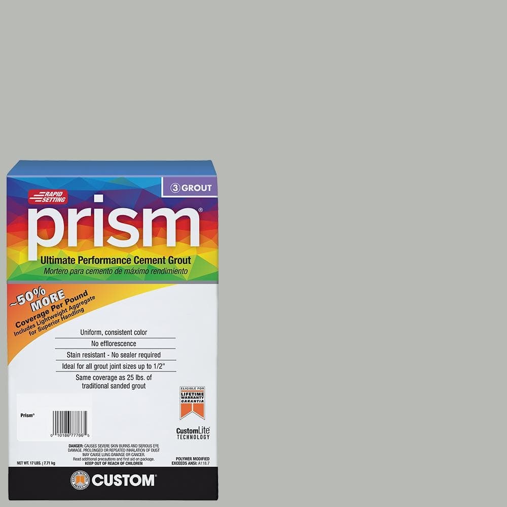 Custom Building Products Prism #546 Cape Gray 17 lb. Ultimate Performance Grout (2)