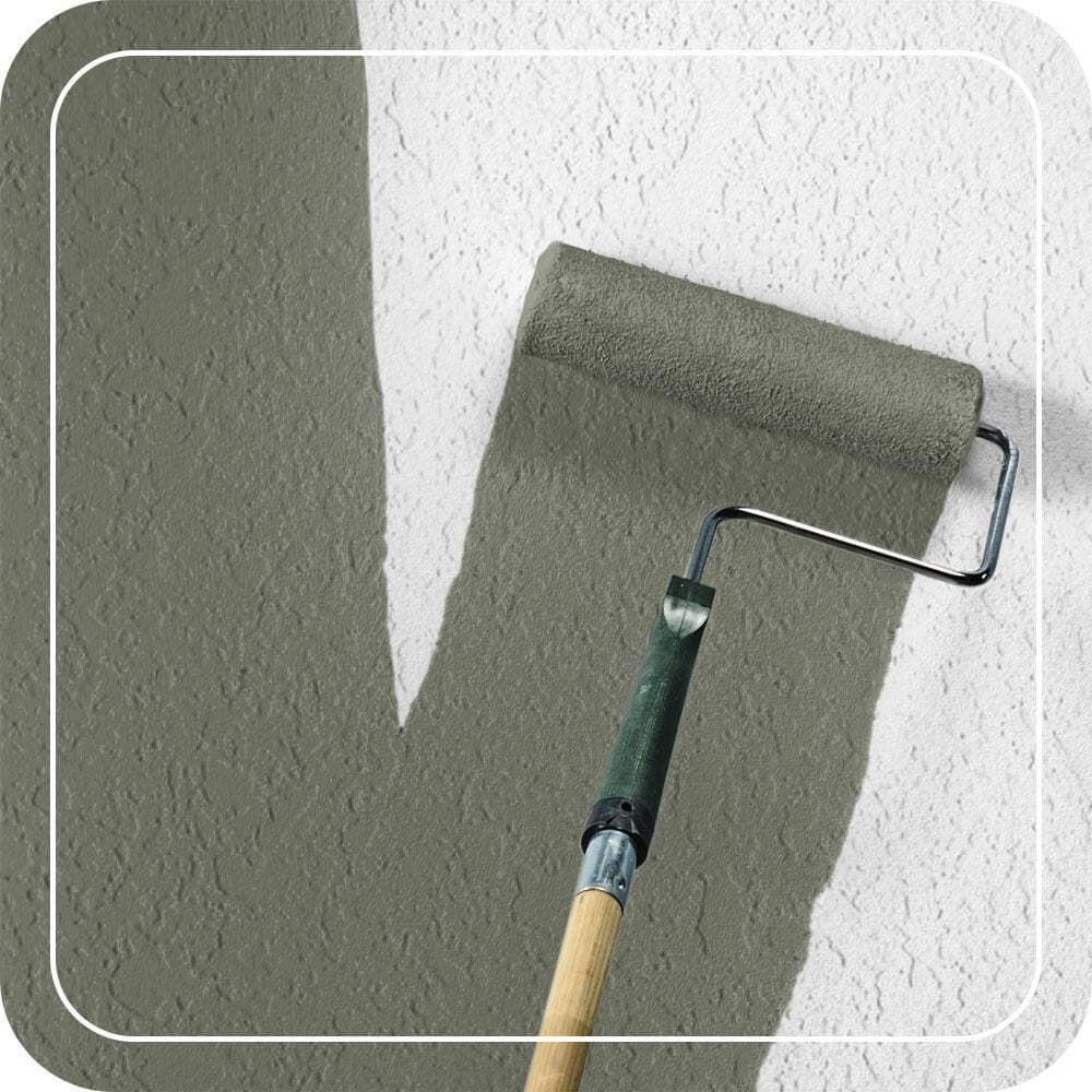 BEHR PREMIUM 5 gal. #PPU10-19 Conifer Green Elastomeric Masonry, Stucco and Brick Exterior Paint (3)