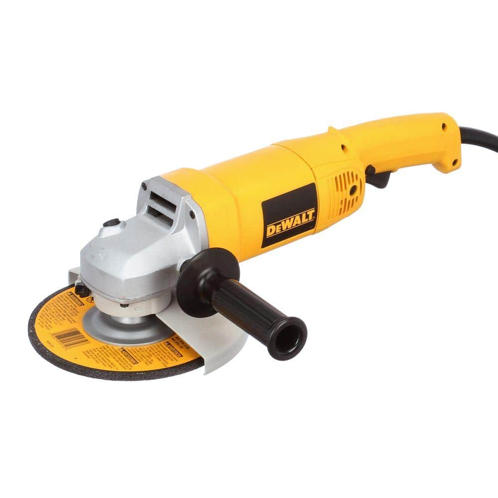 DEWALT 13 Amp 7 in. Heavy Duty Angle Grinder with Bag and Wheels (1)