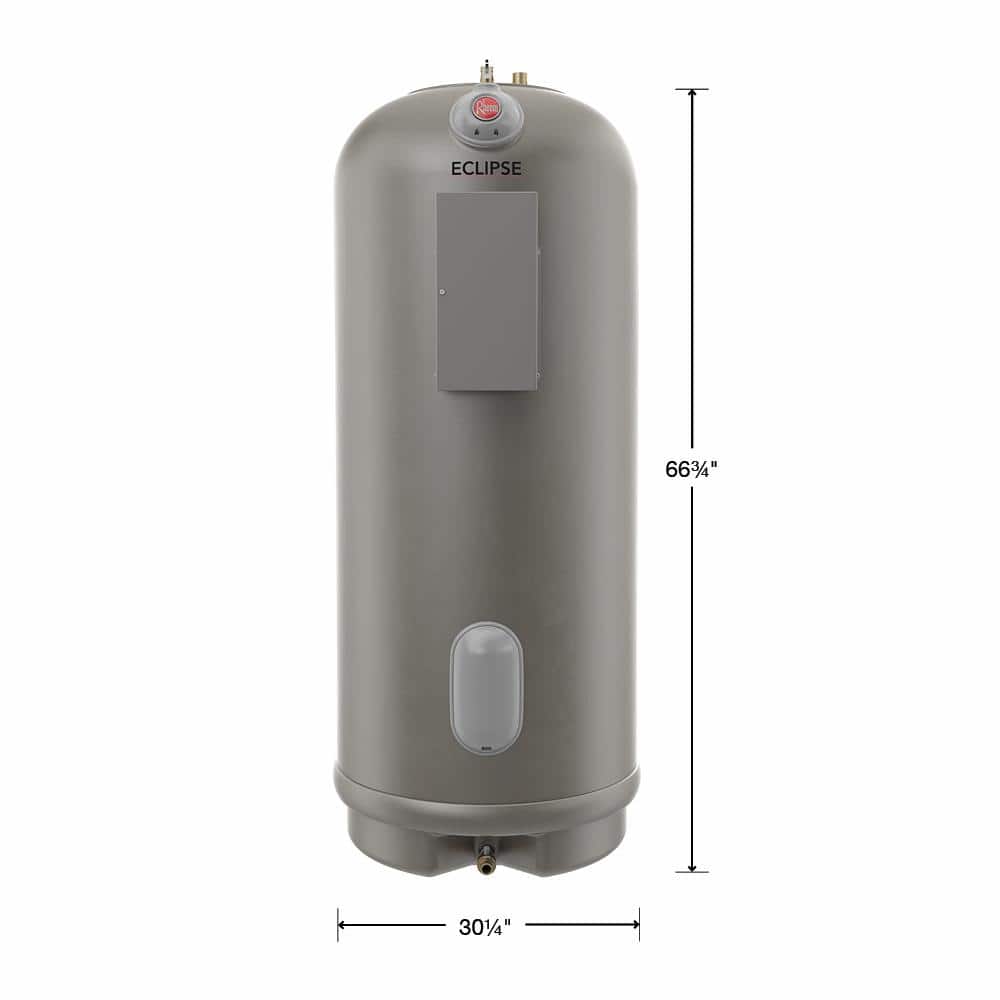 Rheem Marathon Eclipse Light Duty 208-Volt kW Field Convertible Non Metallic Commercial Electric Water Heater (2)