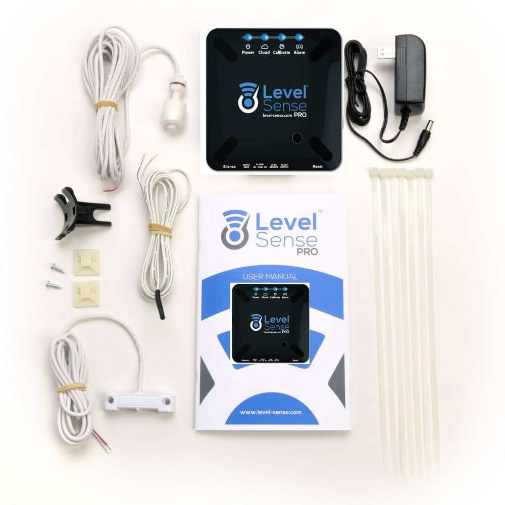 LEVEL SENSE Pro Wi-Fi Enabled Sump Pump Monitor, Displays Levels Online, Free Text and E-Mail Alerts (2)