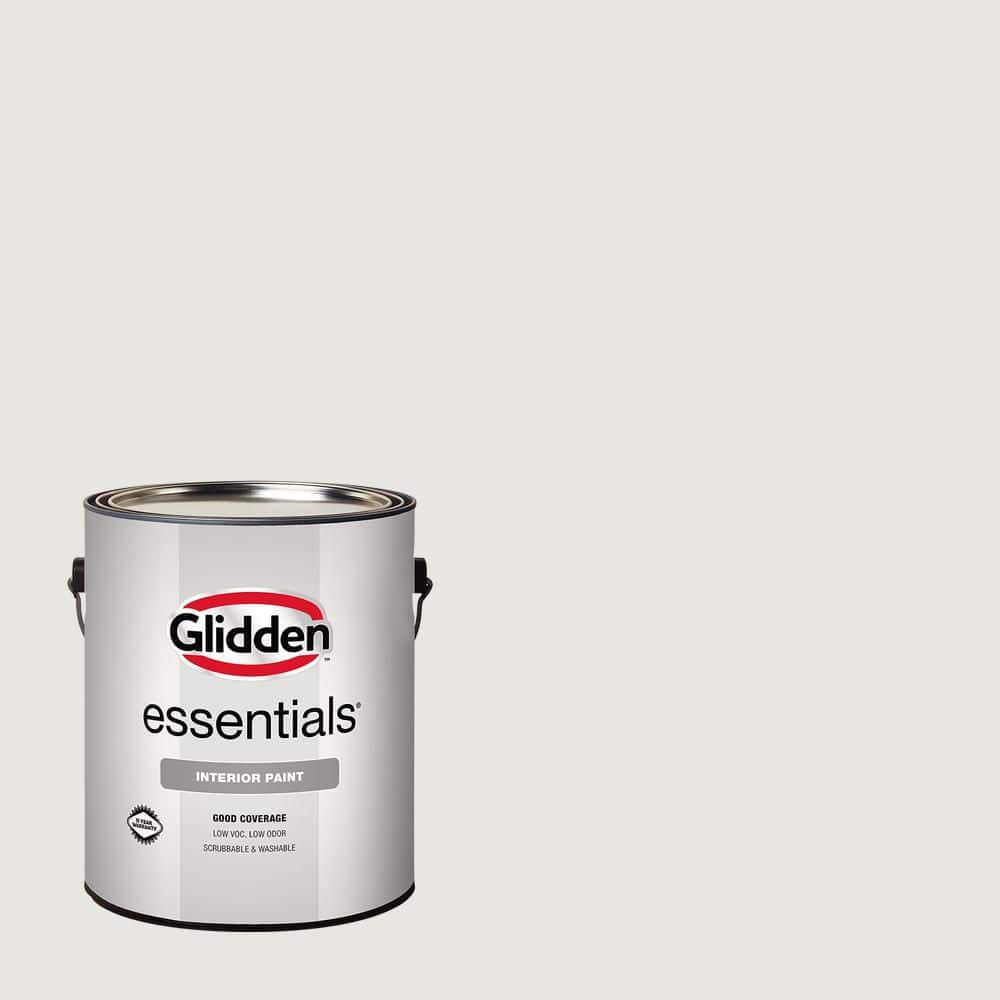 Glidden Essentials 1 gal. PPG1007-1 Willow Springs Flat Interior Paint