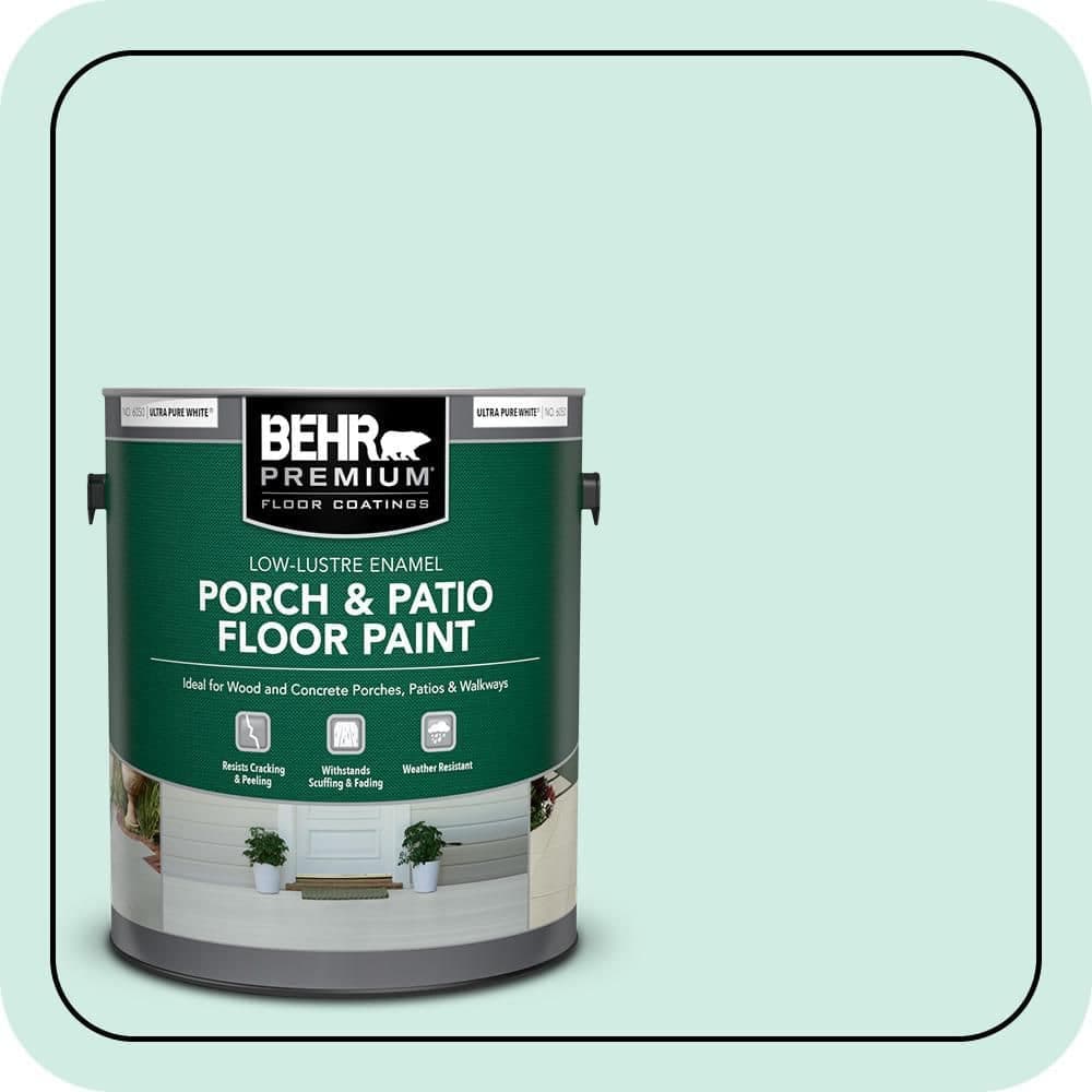 BEHR PREMIUM Home Decorators Collection #HDC-MD-19 Low-Lustre Enamel Interior/Exterior Porch and Patio Floor Paint