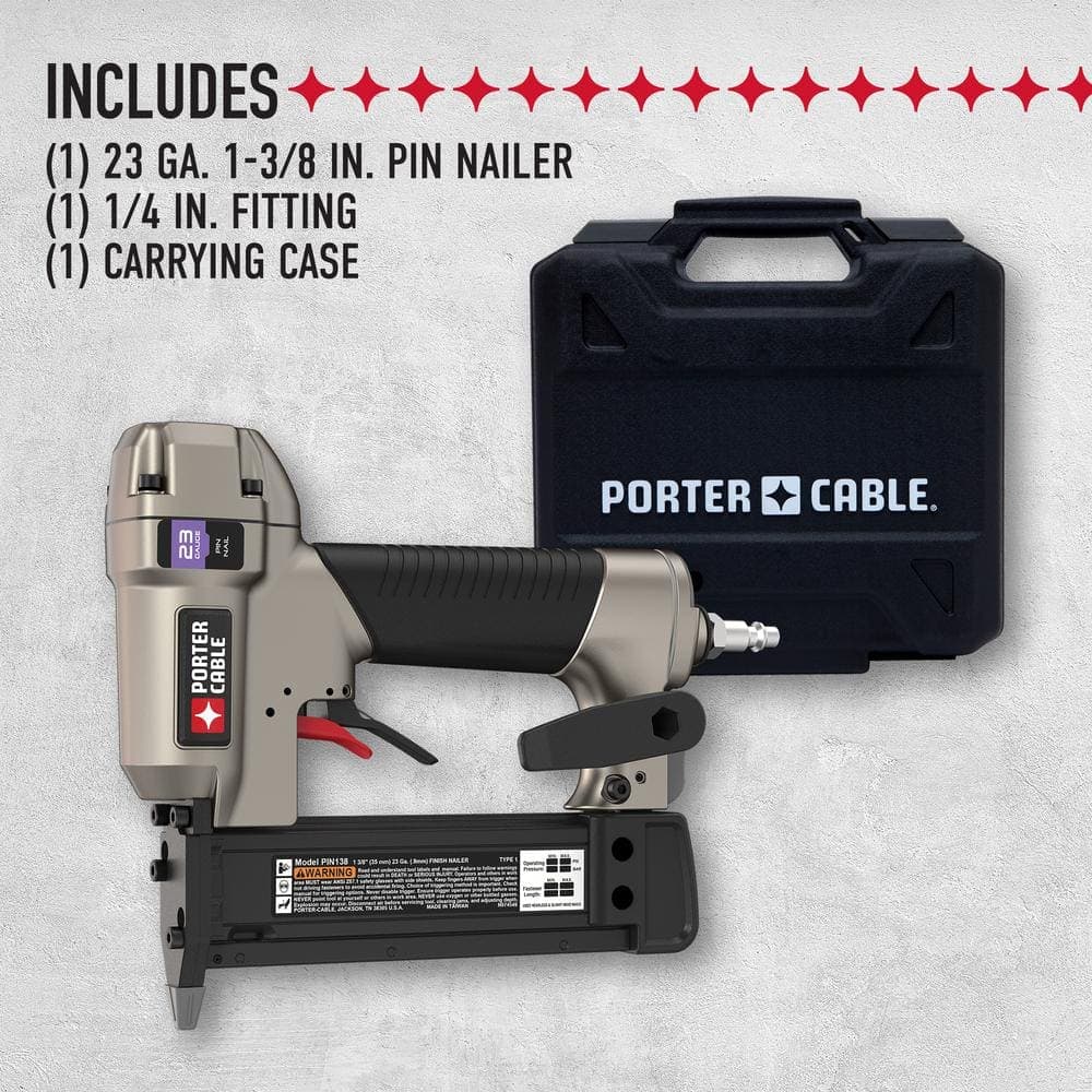 Porter-Cable 23-Gauge 1-3/8 in. Pin Nailer (2)