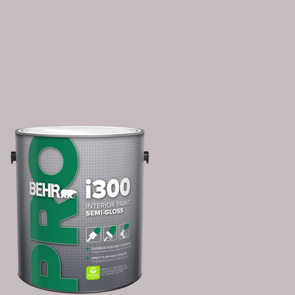 BEHR PRO 1 gal. #N110-2 Mulberry Stain Semi-Gloss Interior Paint
