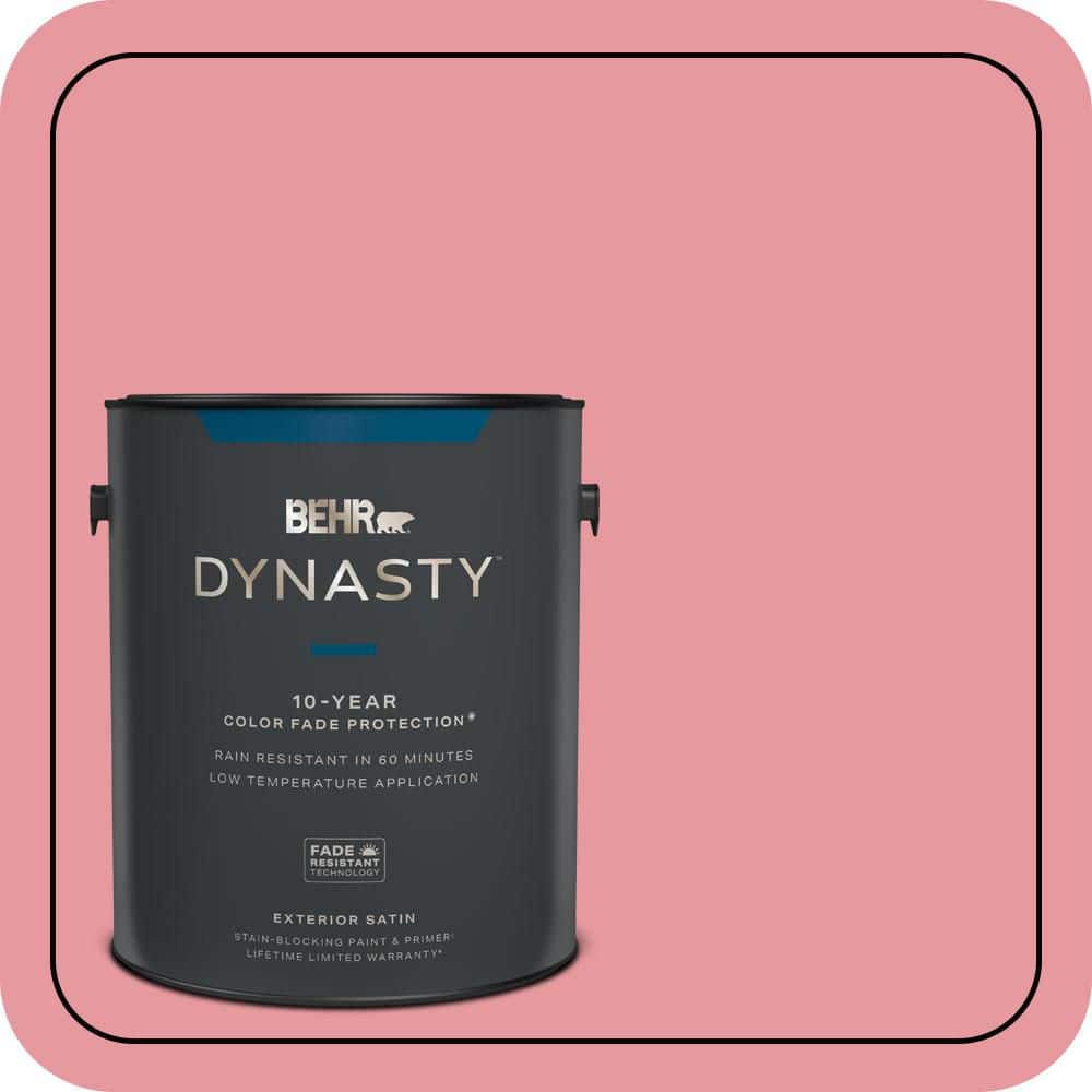 BEHR DYNASTY 1 gal. #P160-3 All Dressed Up Satin Enamel Exterior Stain-Blocking Paint & Primer