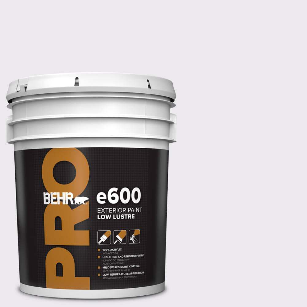 BEHR PRO 5 gal. #PPL-22 Dried Lavender Low Luster Exterior Paint