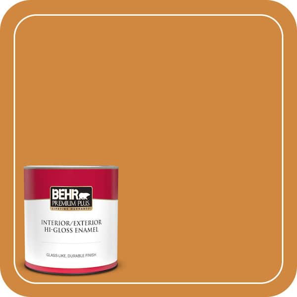 BEHR PREMIUM PLUS #290D-6 Acorn Flat Low Odor & Primer (3)