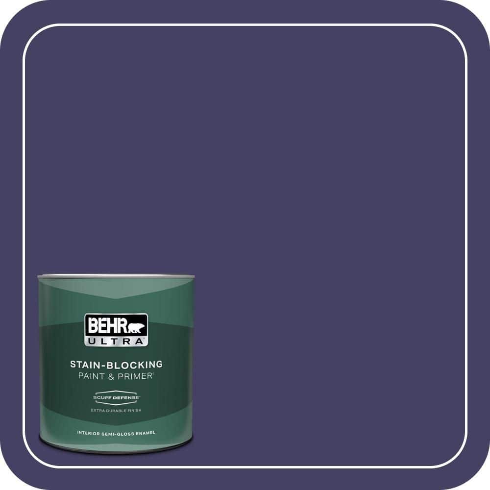 BEHR ULTRA 1 qt. #MQ5-44 Heraldic Extra Durable Semi-Gloss Enamel Interior Paint & Primer
