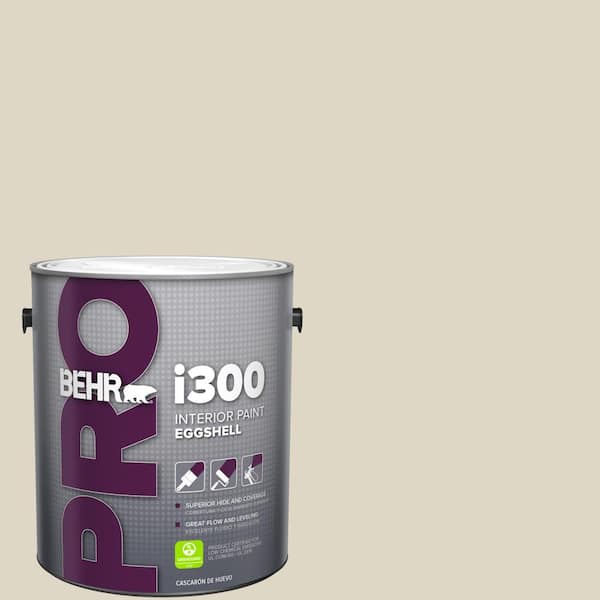 BEHR PRO 1 gal. #PPU8-15 Stonewashed Eggshell Interior Paint (2)