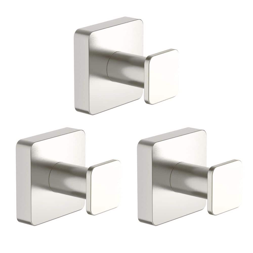 KIBI Bathroom Accessories Knob Robe/Towel Hook 3-Piece