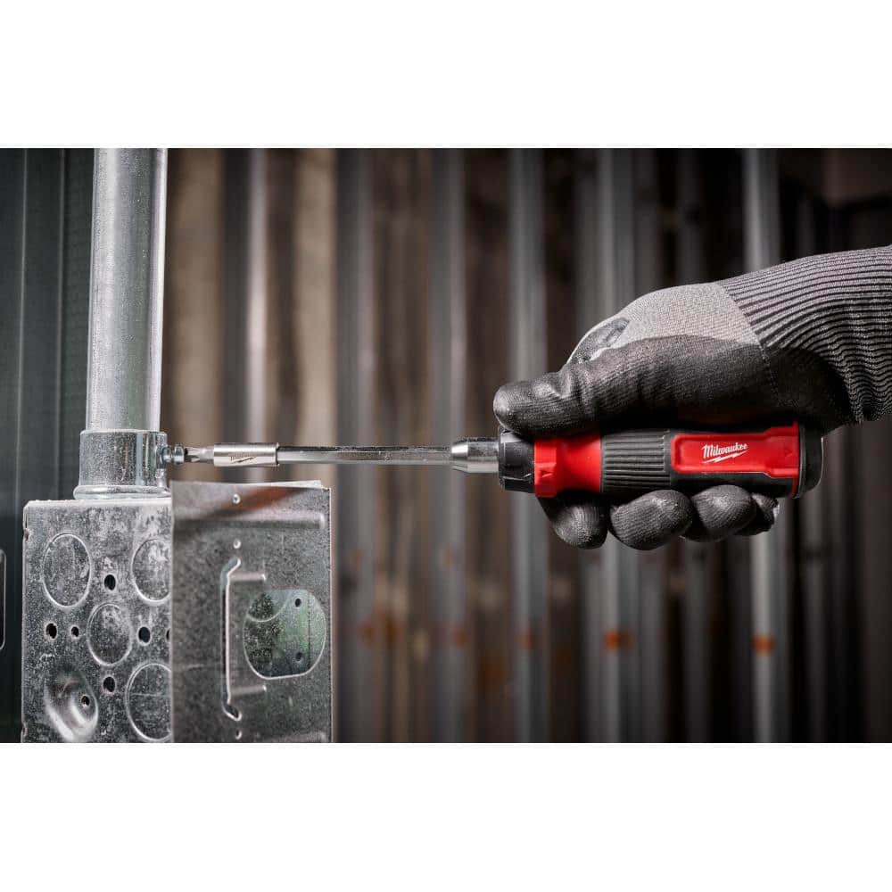 Milwaukee 14-In-1 Ratcheting Multi-Bit Screwdriver (4)
