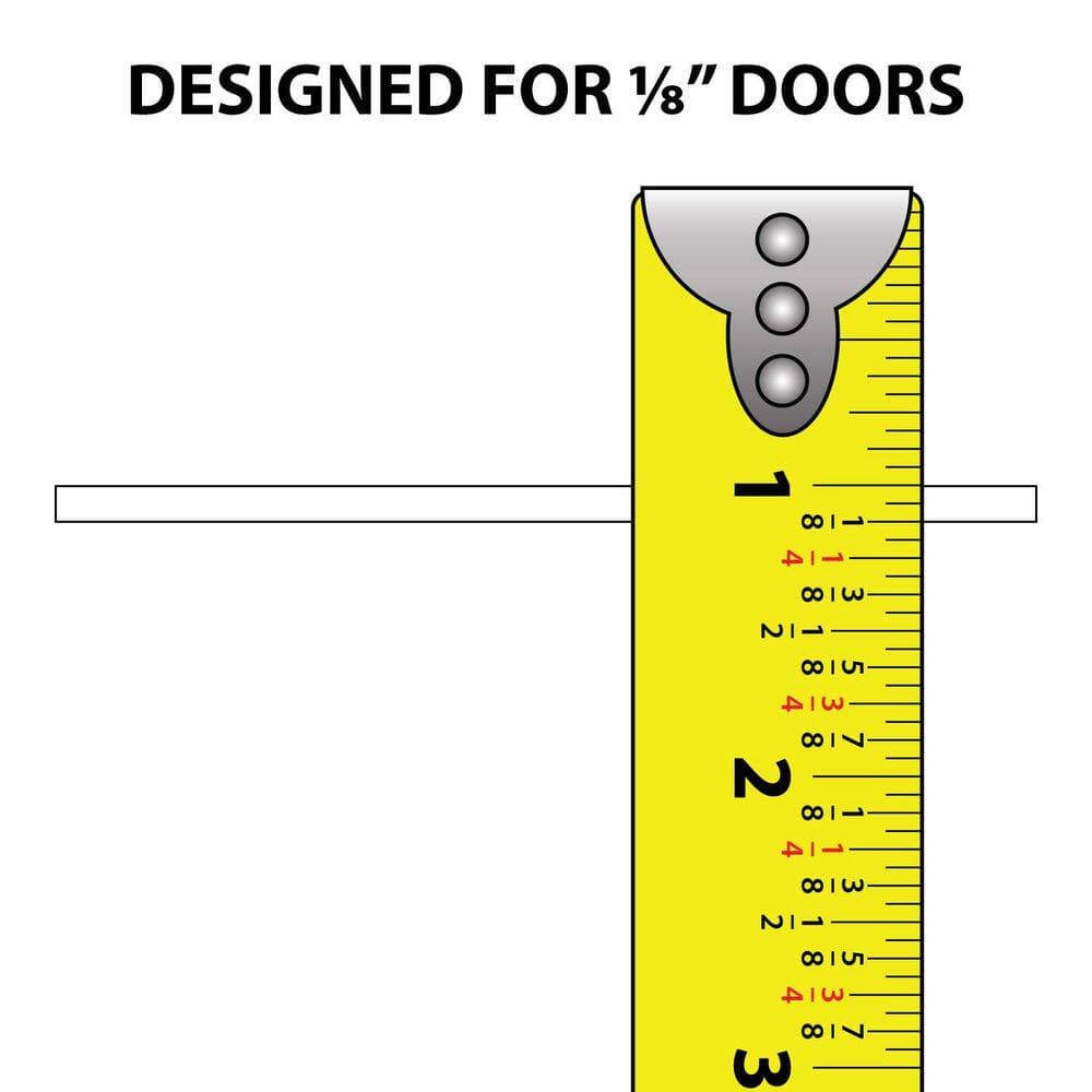 Outwater 18-PACK 0.550 in. D x 0.866 in. W x 72 in. L Unfinished Mill Aluminum Bypass Sliding Track Moulding Fits 1/8 in. Boards (3)