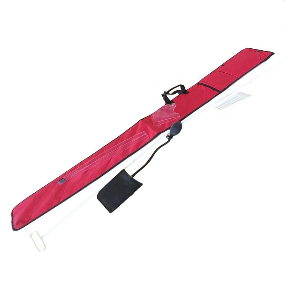 Unbranded 32 in. Long Reach Grabber and Lasso Tool Kit with Air Wedge Pump, Non-Marring Wedge, Auxiliary Tool, and Storage Bag (1)