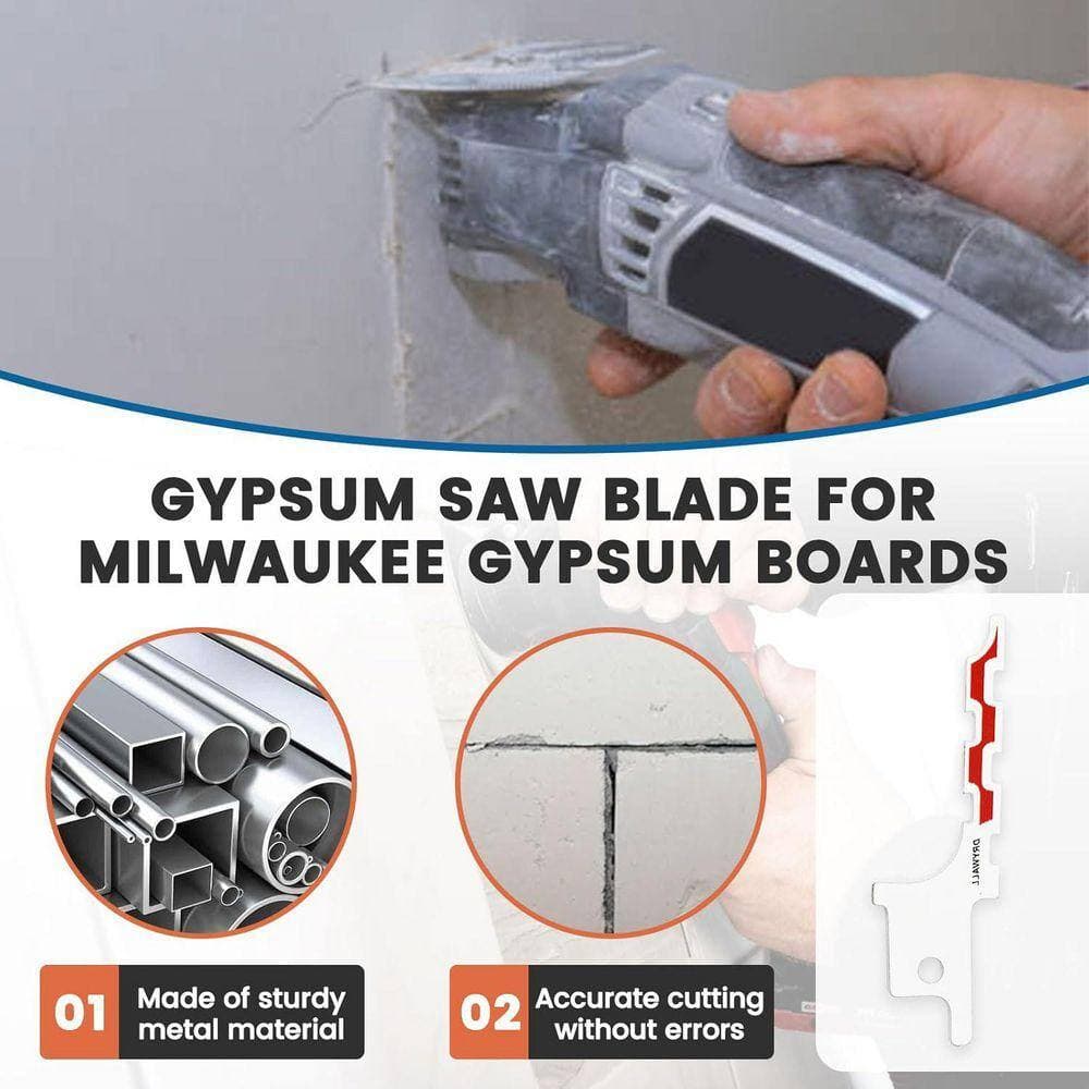 KIWDZFU 5-Piece Drywall Reciprocating Saw Blade with Blunt Point for Precise Clean Cuts Compatible with Sawzall Models (3)