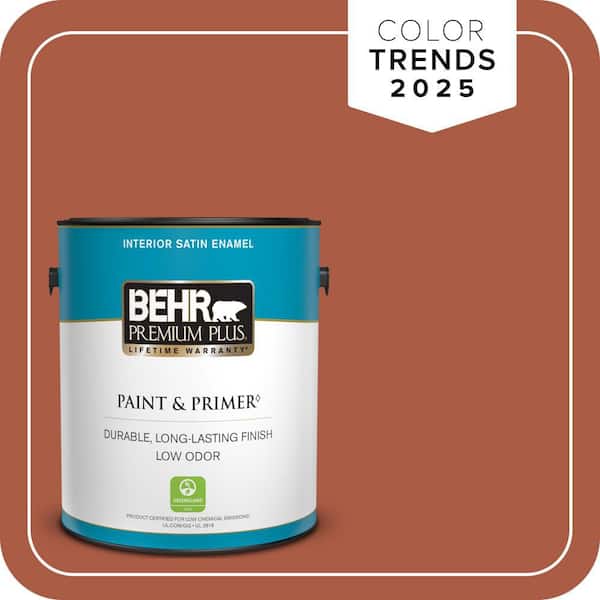 BEHR PREMIUM PLUS #M190-7 Colorful Leaves Enamel Low Odor & Primer (2)