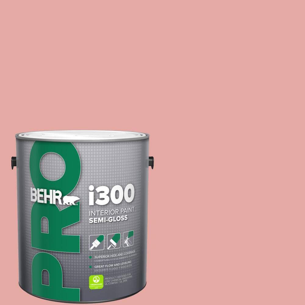 BEHR PRO 1 gal. #MQ4-03 Coral Fountain Semi-Gloss Interior Paint