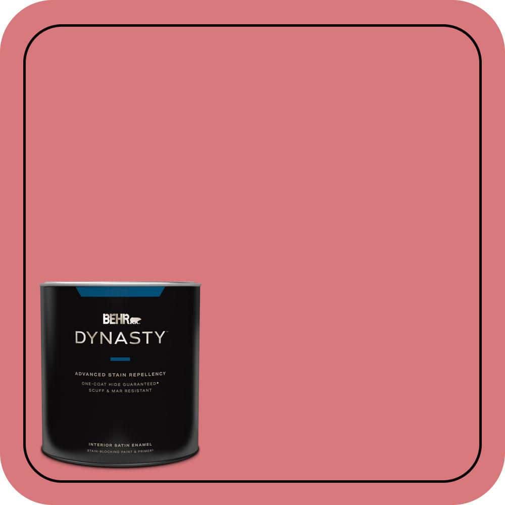 BEHR DYNASTY 1 qt. #P160-4 Juicy Details Satin Enamel Interior Stain-Blocking Paint and Primer