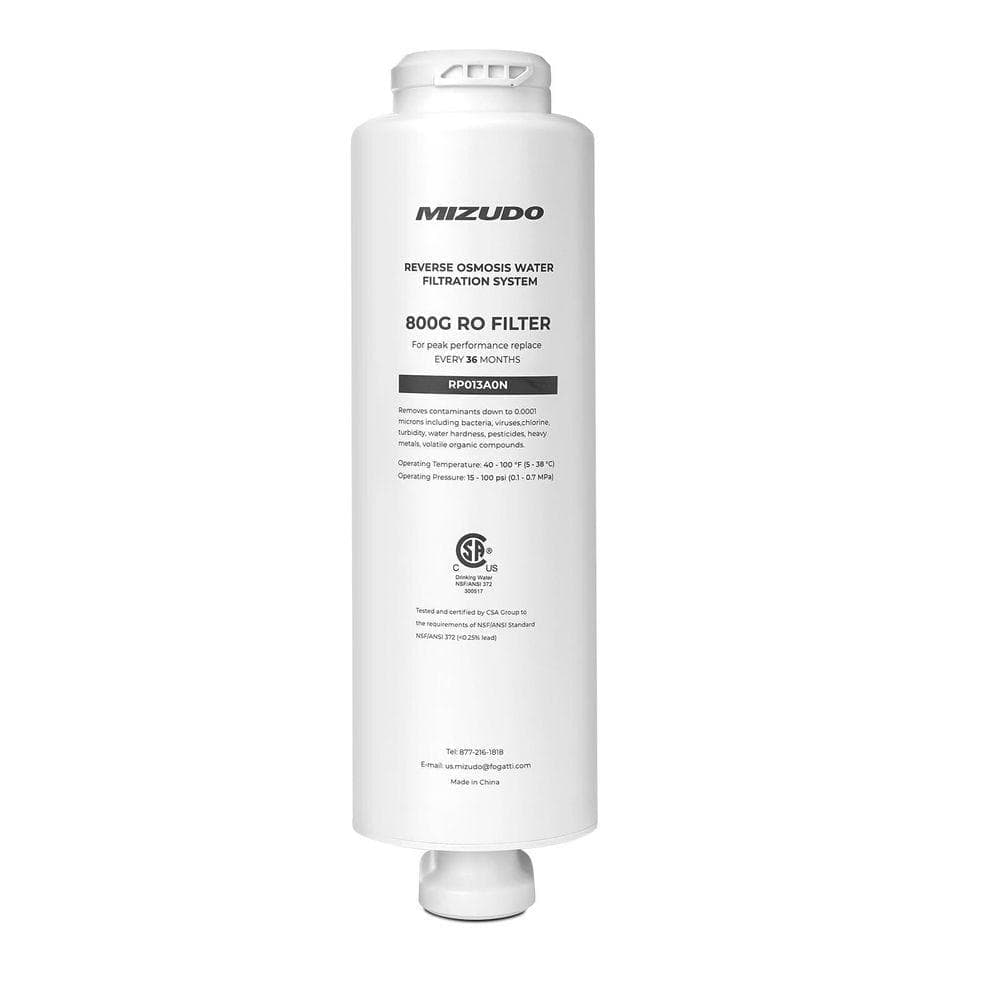MIZUDO Megaflo Mini RO Water Filter Cartridge Replacement for Megaflo Mini 800 GPD Reverse Osmosis System, 1-Pack (1)