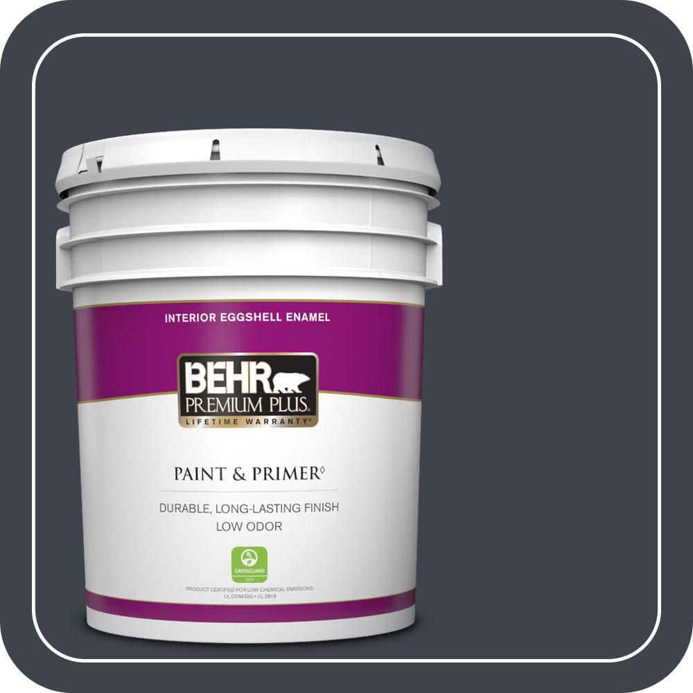 BEHR PREMIUM PLUS #ECC-23-3 Blackbird Enamel Low Odor & Primer (1)