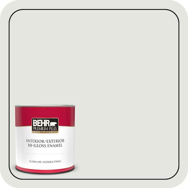 BEHR PREMIUM PLUS #BXC-89 Maritime White Exterior Stain-Blocking Paint & Primer (4)