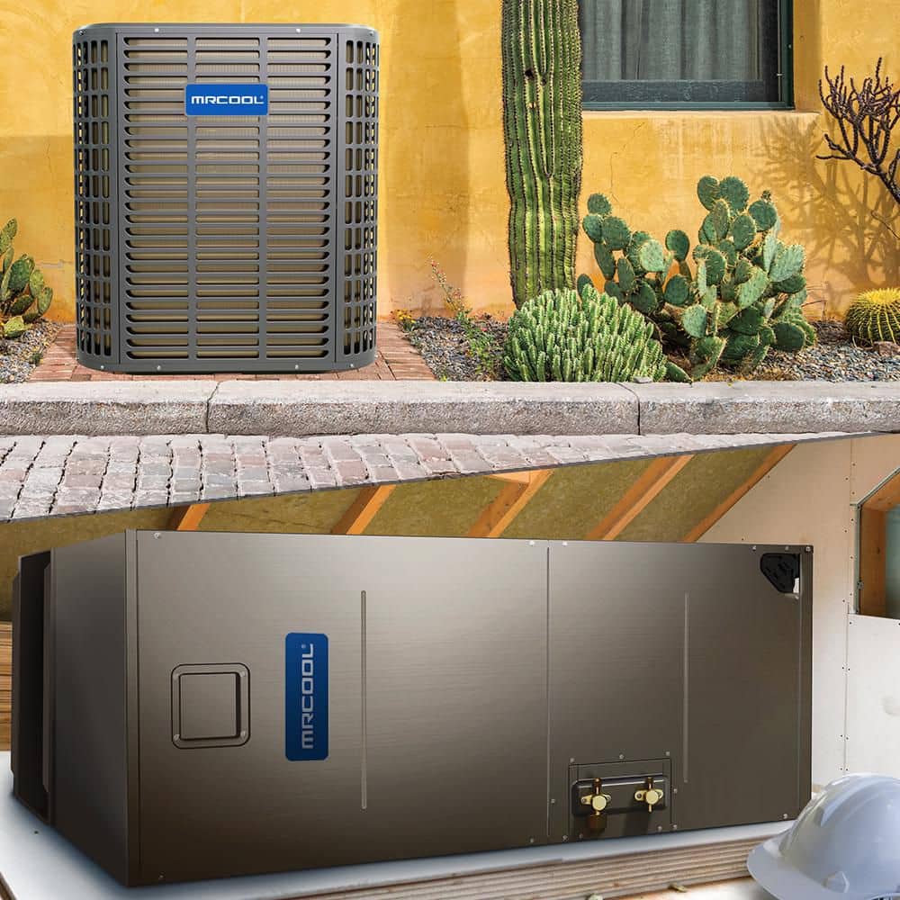 MRCOOL Signature 2.5 Ton 27400 BTU 14.3 SEER2 7.5 HSPF2 R454B Split System Heat Pump Air Conditioning System (2)