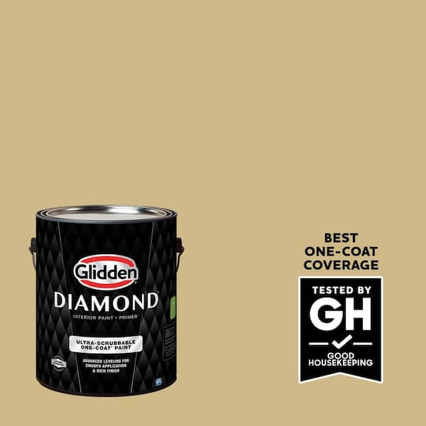 Glidden Diamond 1 gal. PPG1105-5 Appalachian Trail Satin Interior Paint (2)