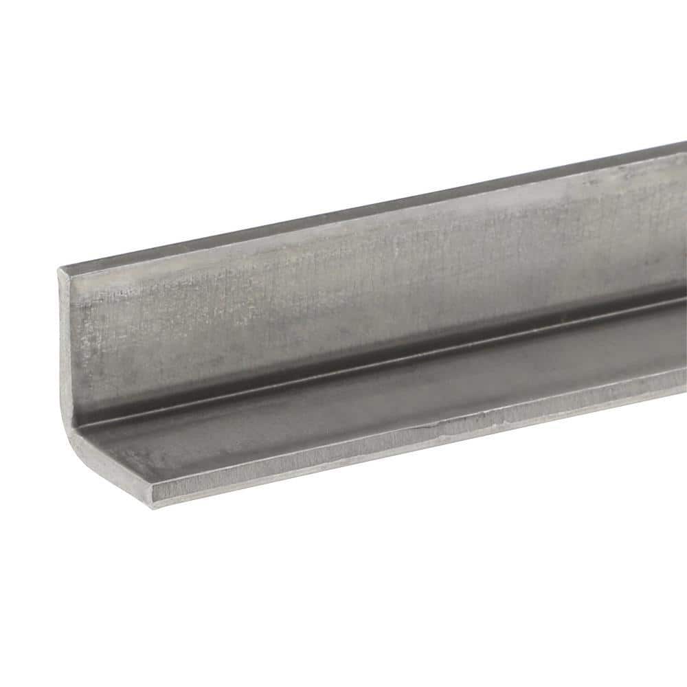 Everbilt 5/8 in. x 1 in x 3 ft. - 1/8 in. Thick Offset Plain Steel Angle